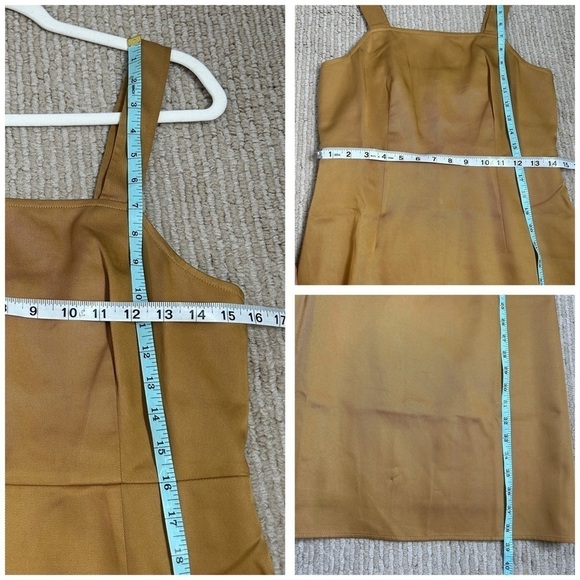 NWT J. Crew A-line Gramercy Twill Square Neck Dress - Picture 16 of 16